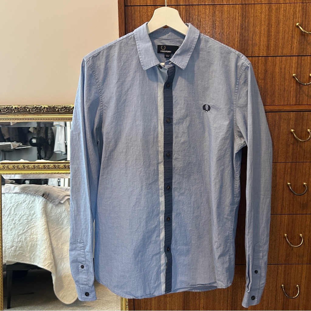 Fred Perry Light Blue Shirt